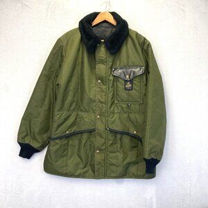 Vintage RefrigiWear Heavy Duty Mens Jacket XL Green USA Workwear Puffer Coat 90s